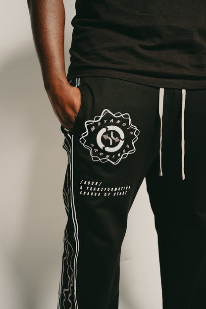 Black Change of Heart Sweatpants