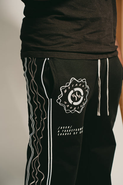 Black Change of Heart Sweatpants